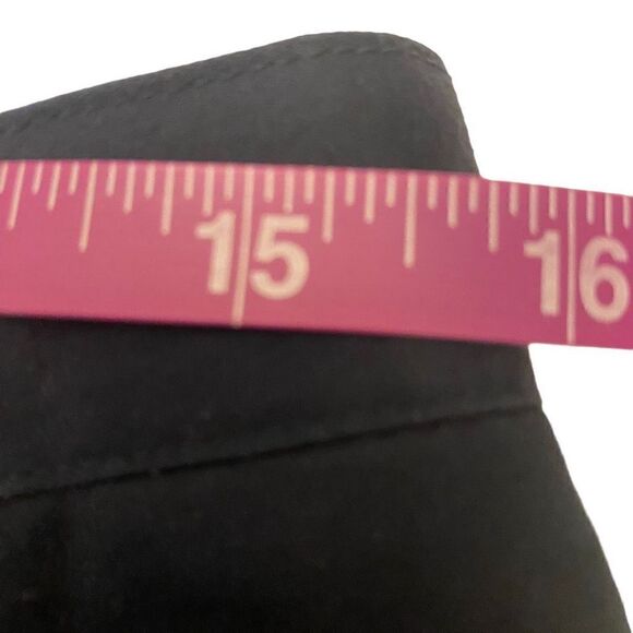 LizGolf‎ by Liz Claiborne Black Bermuda Cuffed Golf Shorts Size14 - Picture 10 of 13